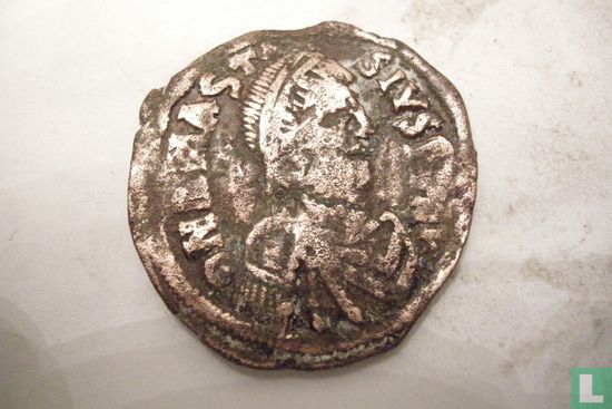 Byzantium AE Follis AD 491-518 - Afbeelding 2