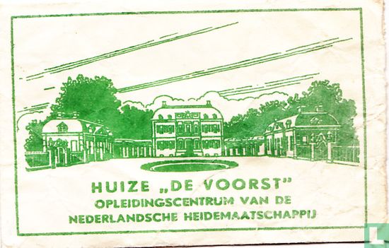 Huize "De Voorst" Opleidingscentrum van de Nederlandsche Heidemaatschappij  - Afbeelding 1