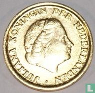 Nederland 1 cent 1951 verguld - Image 2