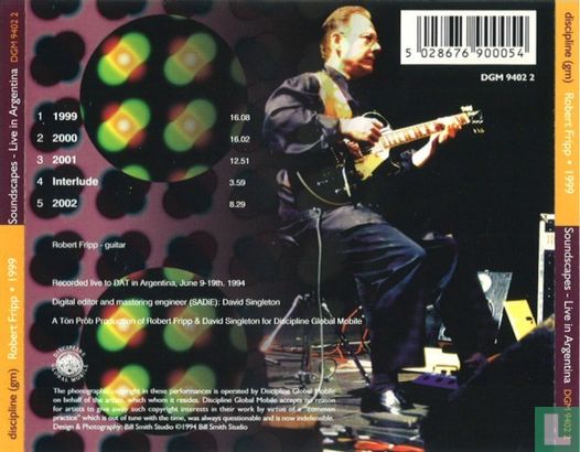 1999 Soundscapes Live In Argentina - Image 2