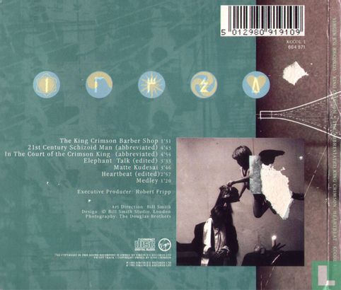 The Abbreviated King Crimson: Heartbeat (King Crimson Collectors Edition No. 1)  - Afbeelding 2