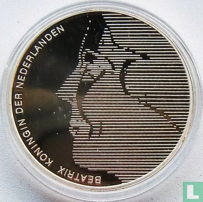 Netherlands 50 gulden 1984 (PROOF) "400th anniversary Death of William of Orange" - Image 2