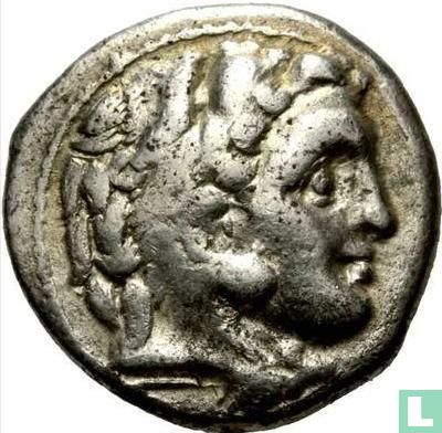 Koninkrijk Macedonië - AR Drachme Alexander de Grote 336 - 319 Kolophon - Afbeelding 1