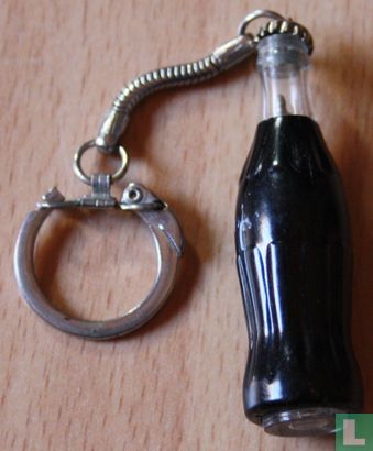 Coca-Cola sleutelhanger flesje 