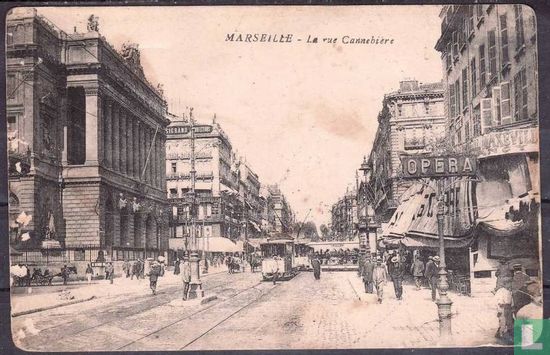 Marseille, La rue Cannebiere