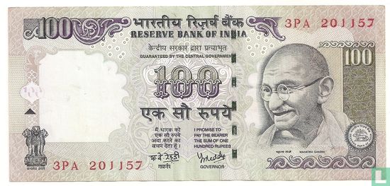 India 100 Rupees 2007 - Afbeelding 1