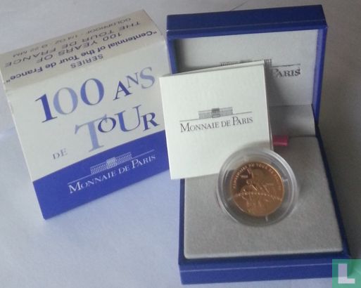 Frankrijk 10 euro 2003 (PROOF) "100th Anniversary of the Tour de France" - Afbeelding 3