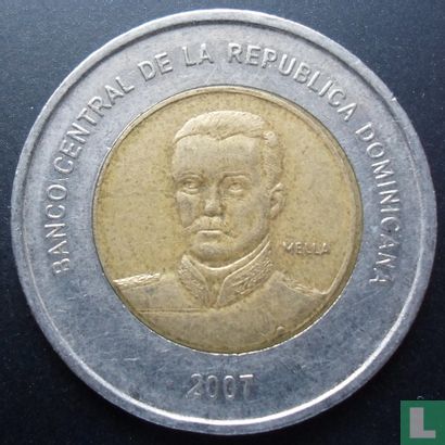 Dominican Republic 10 pesos 2007 - Image 2