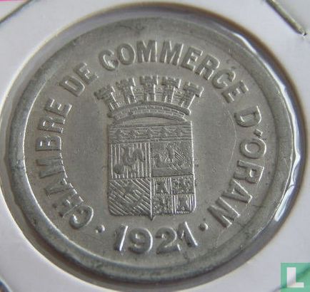 Oran 25 centimes 1921 - Image 1