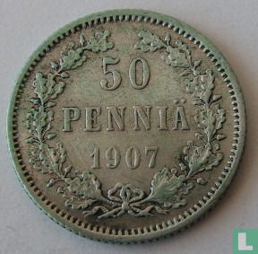 Finnland 50 Penniä 1907 - Bild 1