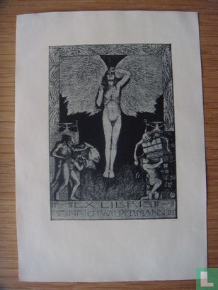 Exlibris Heinrich Wildermann - Bild 1