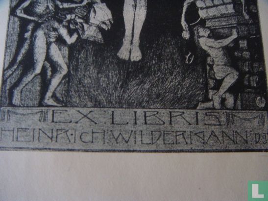 Exlibris Heinrich Wildermann - Afbeelding 2