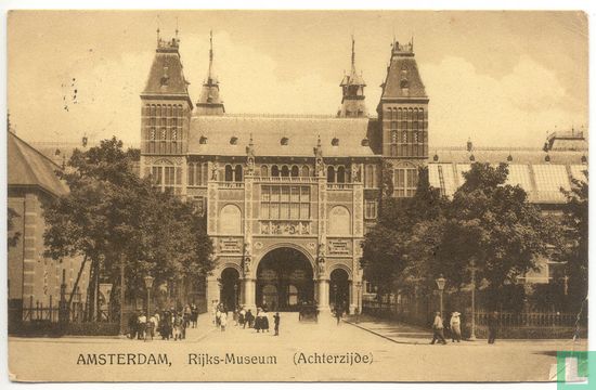 AMSTERDAM, Rijks-Museum (Achterzijde) - Bild 1