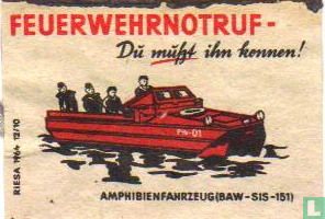 Feuerwehrnotruf - Amphibienfahrzeug (BAW-SIS-151)
