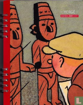 Hergé agenda 2009 Diary - Image 1