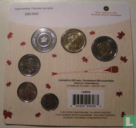 Canada jaarset 2013 "World Money Fair of Berlin" - Afbeelding 2