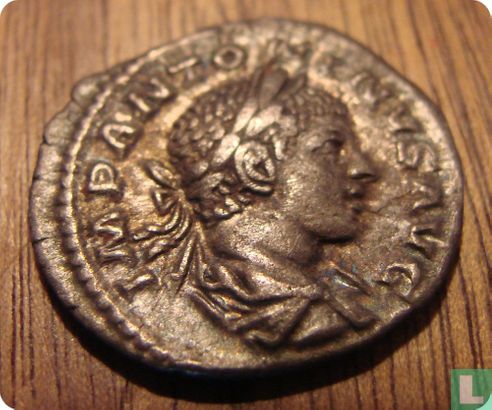 Romeinse Rijk, AR Denarius, 218-222 AD, Elagabalus, Rome - Afbeelding 1