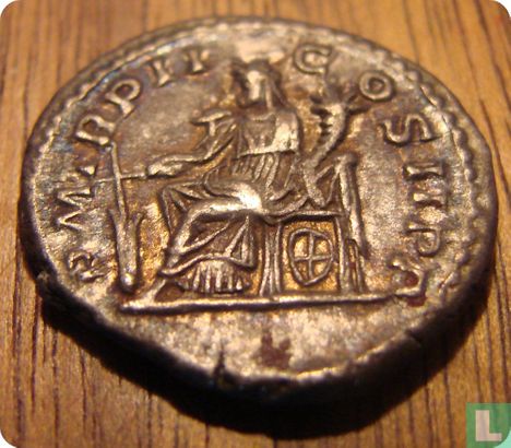 Romeinse Rijk, AR Denarius, 218-222 AD, Elagabalus, Rome - Image 2