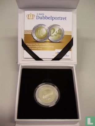 Nederland 2 euro 2013 (PROOF) "Abdication of Queen Beatrix and Willem-Alexander's accession to the throne" - Afbeelding 3