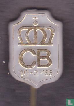 CB 10-3-'66 [goud op wit]