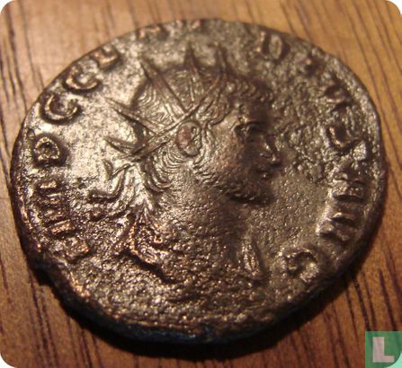 Romeinse Rijk, AR Antoninianus, 268-270 AD, Claudius II Gothicus  - Afbeelding 1