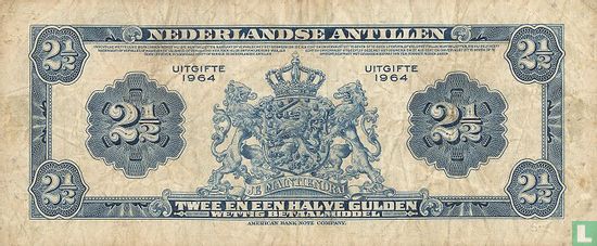 Netherlands Antilles 2.5 guilders 1964 (B) - Image 2