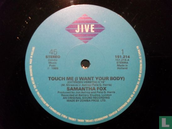 Touch me (I want your body) - Image 3
