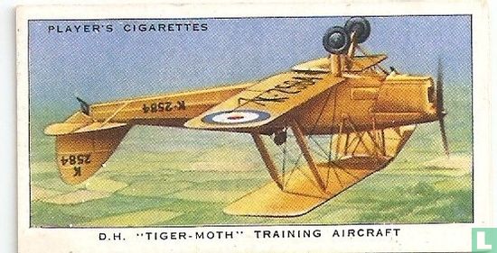 D.DH. "Tiger-Moth" Training Aircraft ( Inverted )