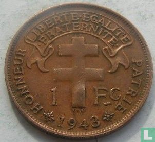 Madagaskar 1 franc 1943 - Afbeelding 1