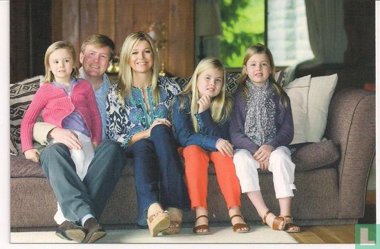 ZKH Willem-Alexander,HKH Prinses Máxima,HKH Prinses Amalia,HKH Prinses Alexia & HKH Prinses Ariane. - Afbeelding 1