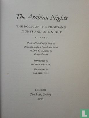 The Arabian Nights Volum 1 - Afbeelding 3