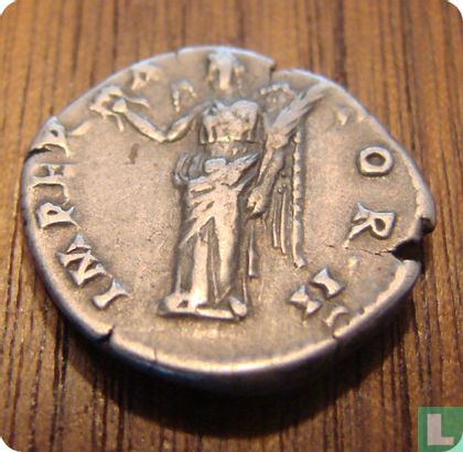 Romeinse Rijk, AR Denarius, 138-161 AD, Antoninus Pius, Rome 143-144 - Afbeelding 2