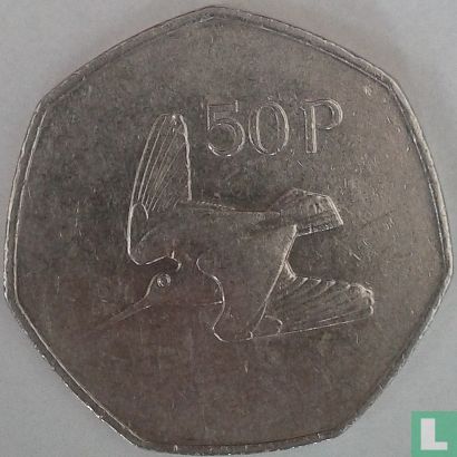Ierland 50 pence 1997 - Afbeelding 2
