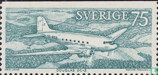 Postvliegtuig - Douglas DC-3