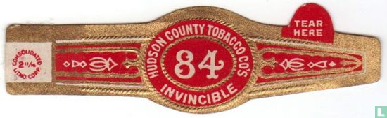 Hudson County Tobacco Co's 84 Invincible - Afbeelding 1