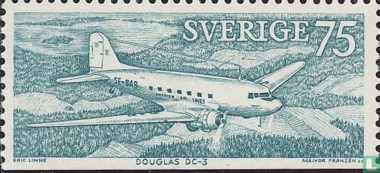 Postflugzeug - Douglas DC-3