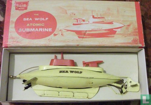 Sutcliffe Sea Wolf clockwork submarine - Afbeelding 1