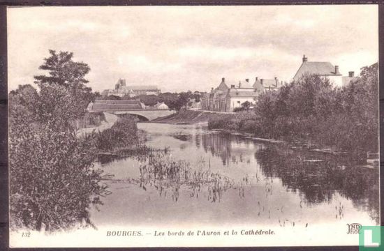 Bourges, Les Bords de l´Auron et la Cathédrale