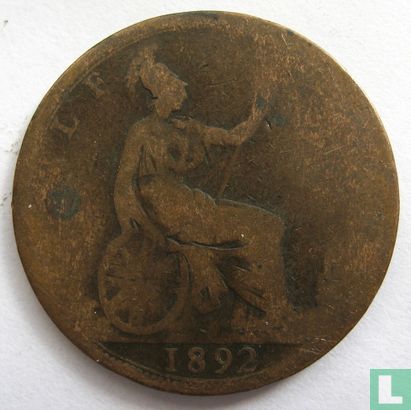Vereinigtes Königreich ½ Pfennig 1892 - Bild 1