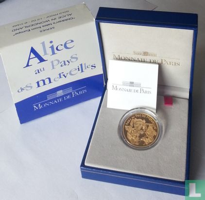 Frankrijk 20 euro 2003 (PROOF) "Alice in Wonderland" - Afbeelding 3