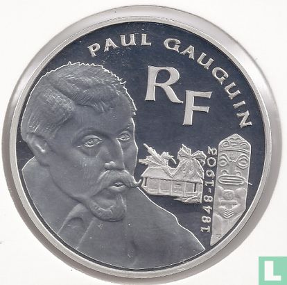 Frankrijk 1½ euro 2003 (PROOF) "100th anniversary of the death of Paul Gauguin" - Afbeelding 2