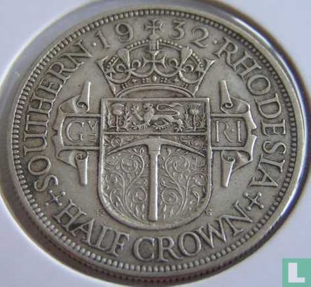 Zuid-Rhodesië ½ crown 1932 - Afbeelding 1