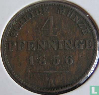 Pruisen 4 pfenninge 1856 - Afbeelding 1
