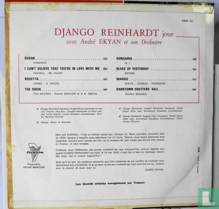 Django Reinhardt avec Ekyan - Bild 2