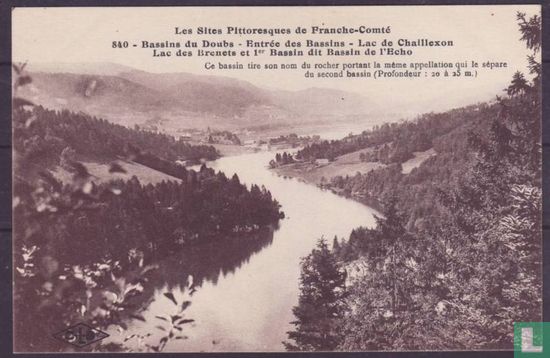 Bassin du Doubs - Entree des Bassins - Lac de Chaillexon - Lac des Brene