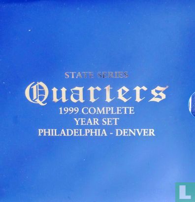 États-Unis coffret 1999 "50 state quarters" - Image 3