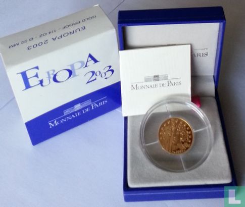 France 10 euro 2003 (PROOF) "First anniversary of the euro" - Image 3