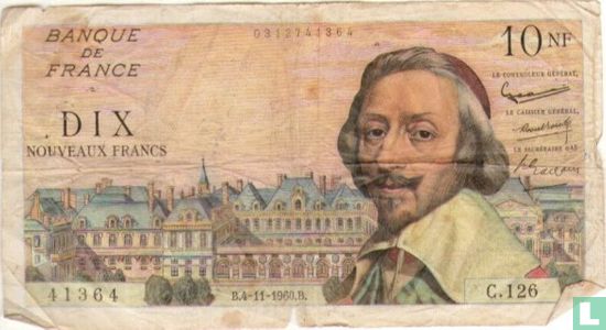 France 10 francs 1960 - Image 1