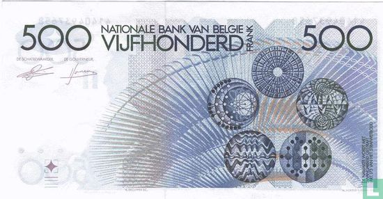 Belgium 500 Francs - Image 2