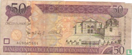 Dominican Republic 50 Pesos Oro 2006 - Image 1